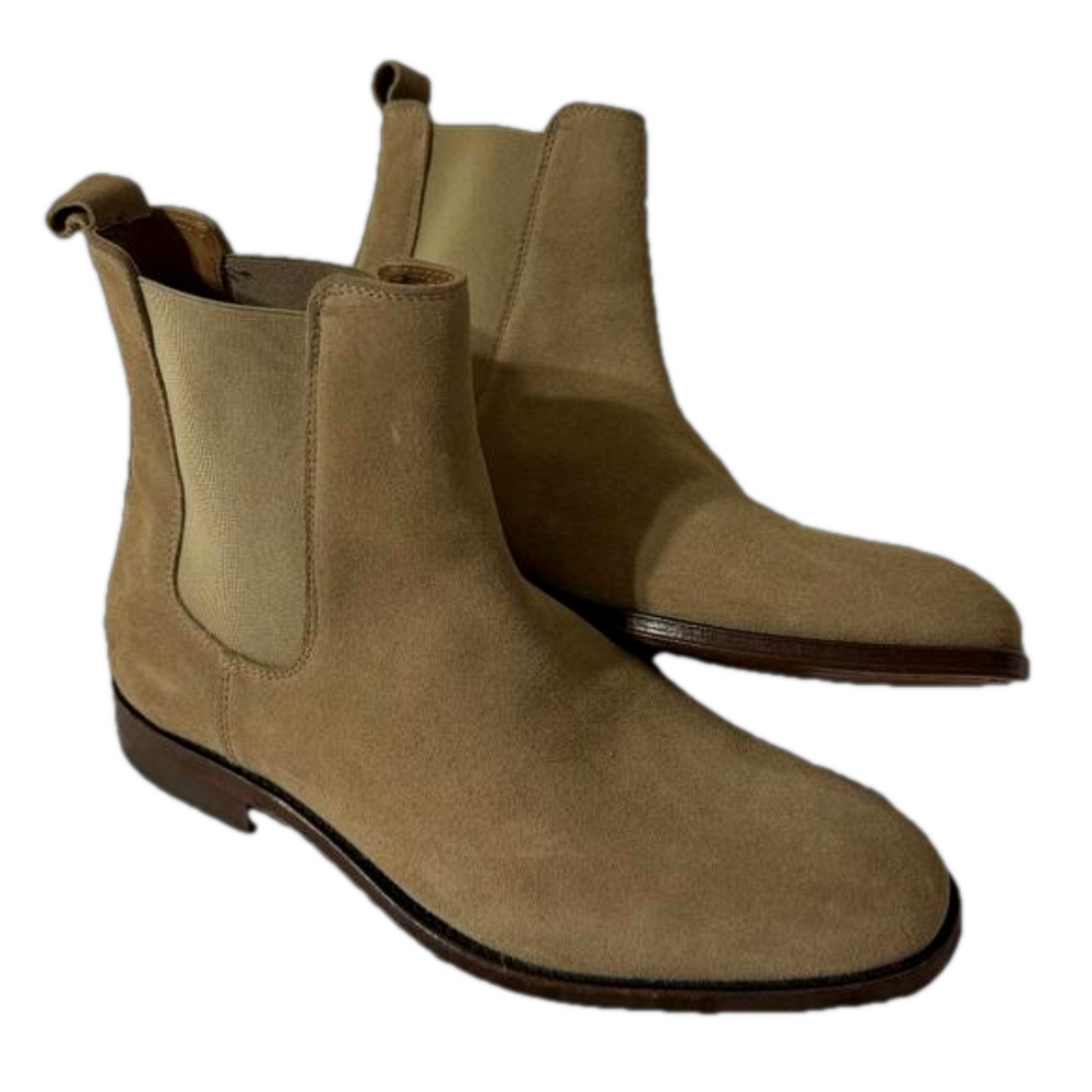 Ardent Rebus Men’s Suede Chelsea Ankle Boots, EU 42, UK 8, US 9
